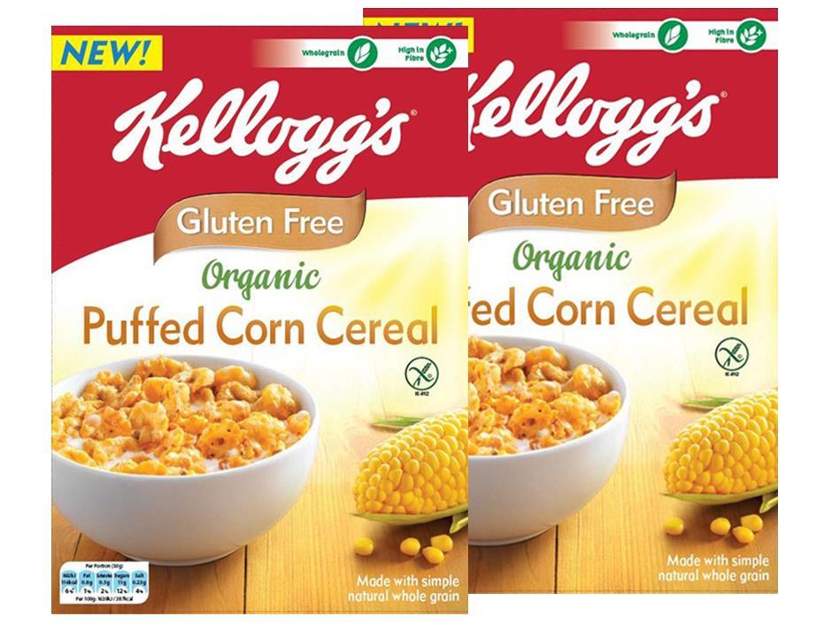 Kellogg's launches Gluten Free Organic Puffed Corn Cereal News The Grocer