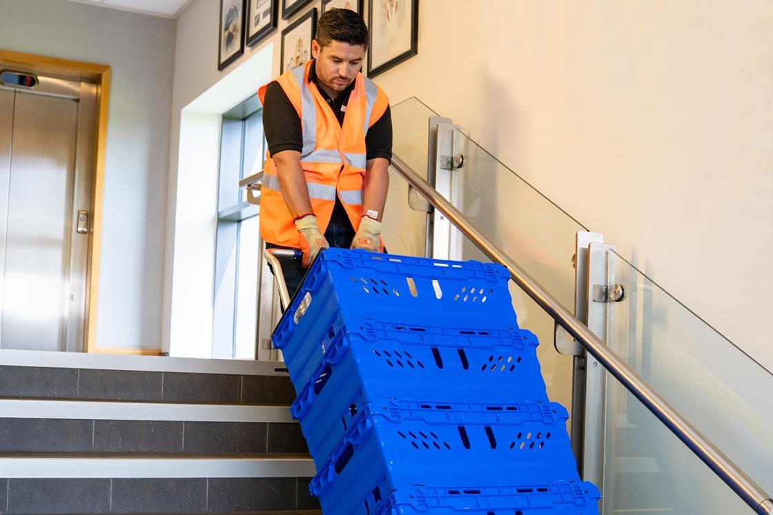 Asda rolls out stair climbing machines for highrise deliveries News