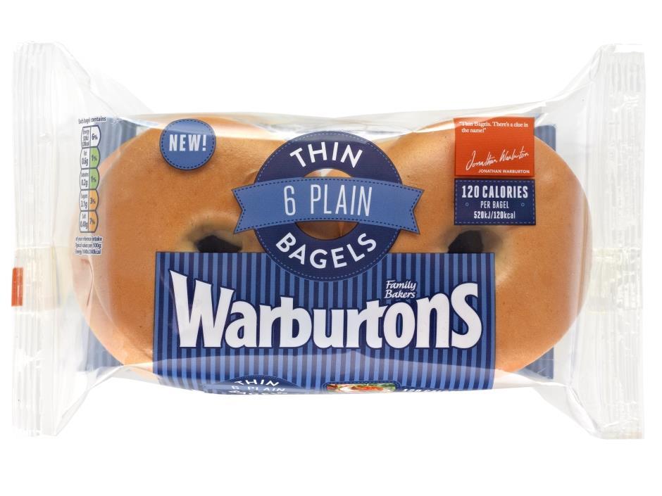 Warburtons and New York Bakery Co launch thin bagels News The Grocer