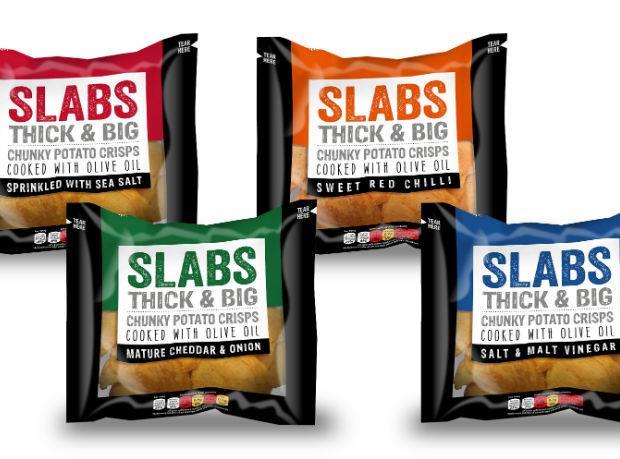 Great Food Affairs puts Slabs thick crisps in 40g bags | News | The Grocer