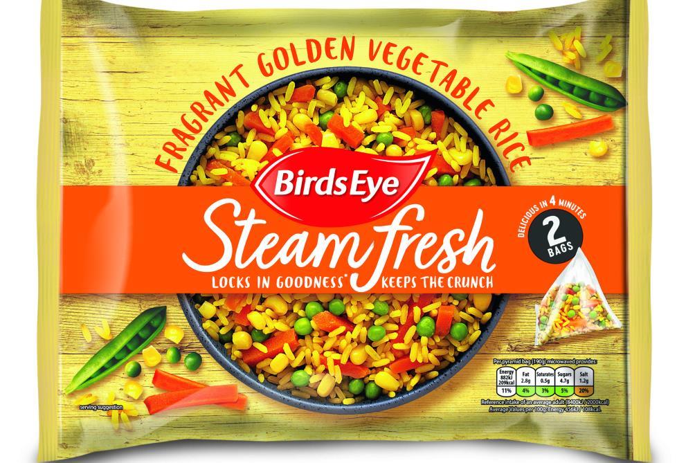 Birds Eye looks to ‘change perception’ of frozen veg with Steamfresh