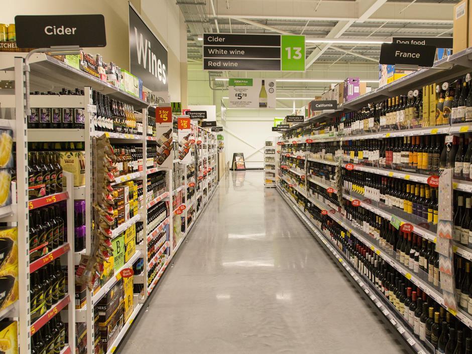 Asda brings in posher and pricier spirits and wines in review News