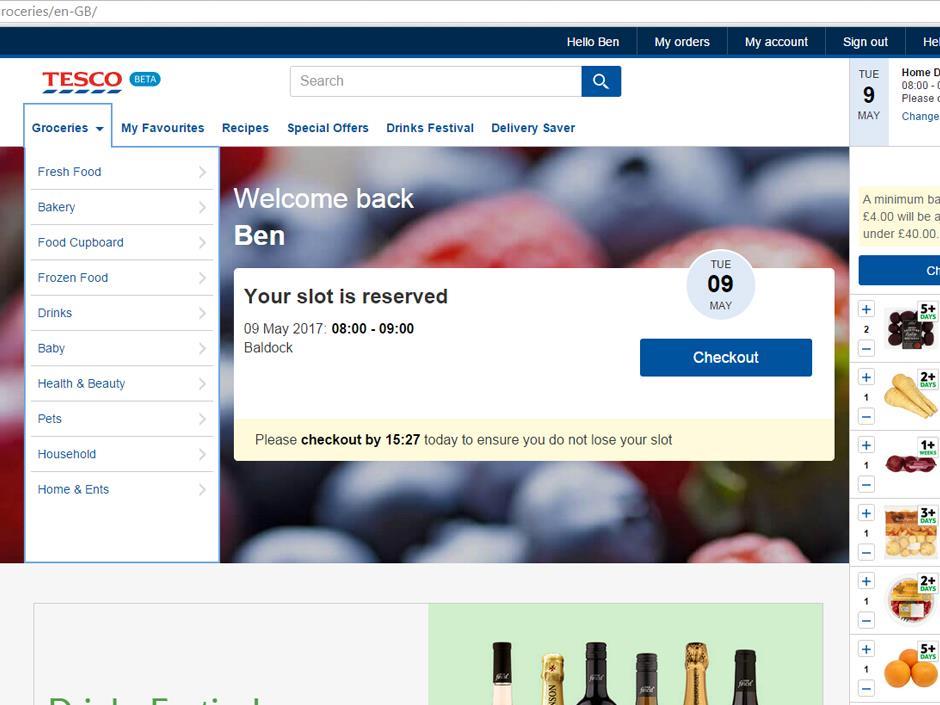 Tesco to overhaul grocery website with new responsive design News