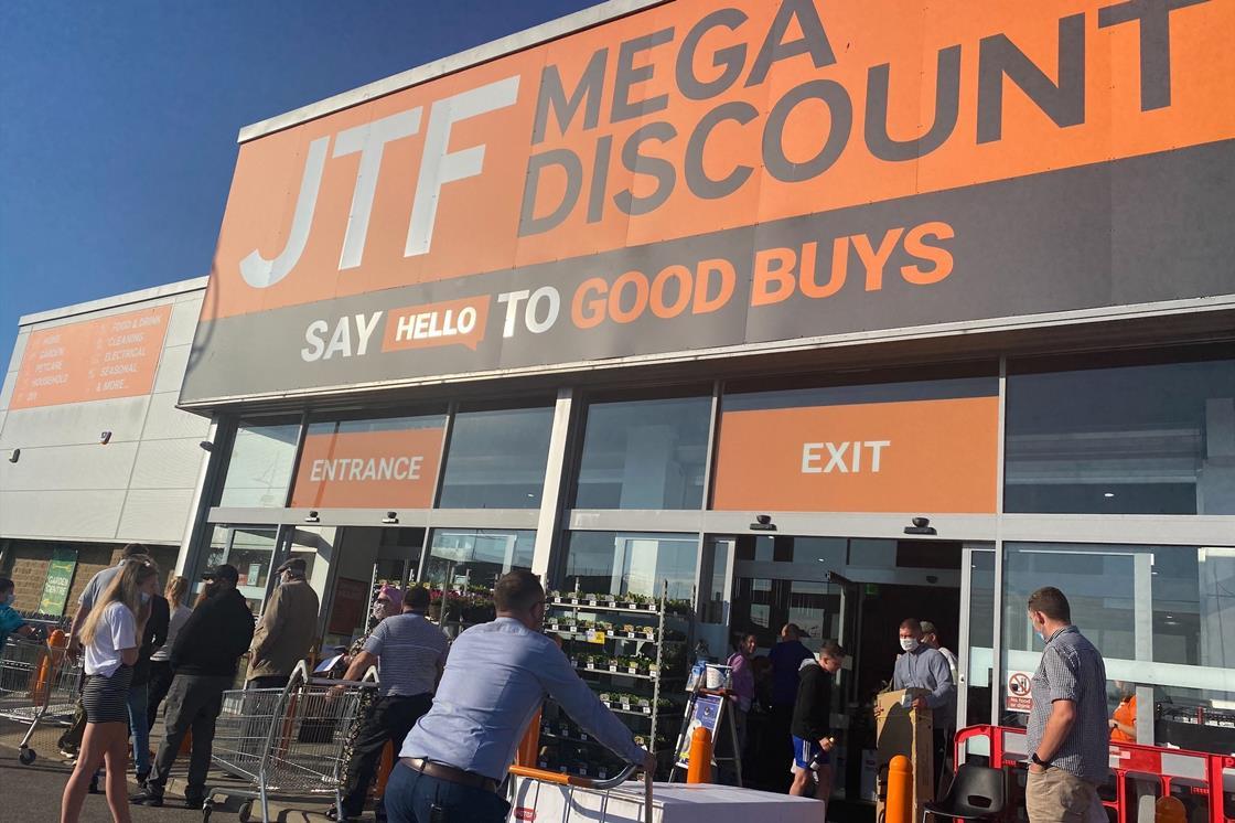 JTF Mega Discount Warehouse chain closes for second time in a year