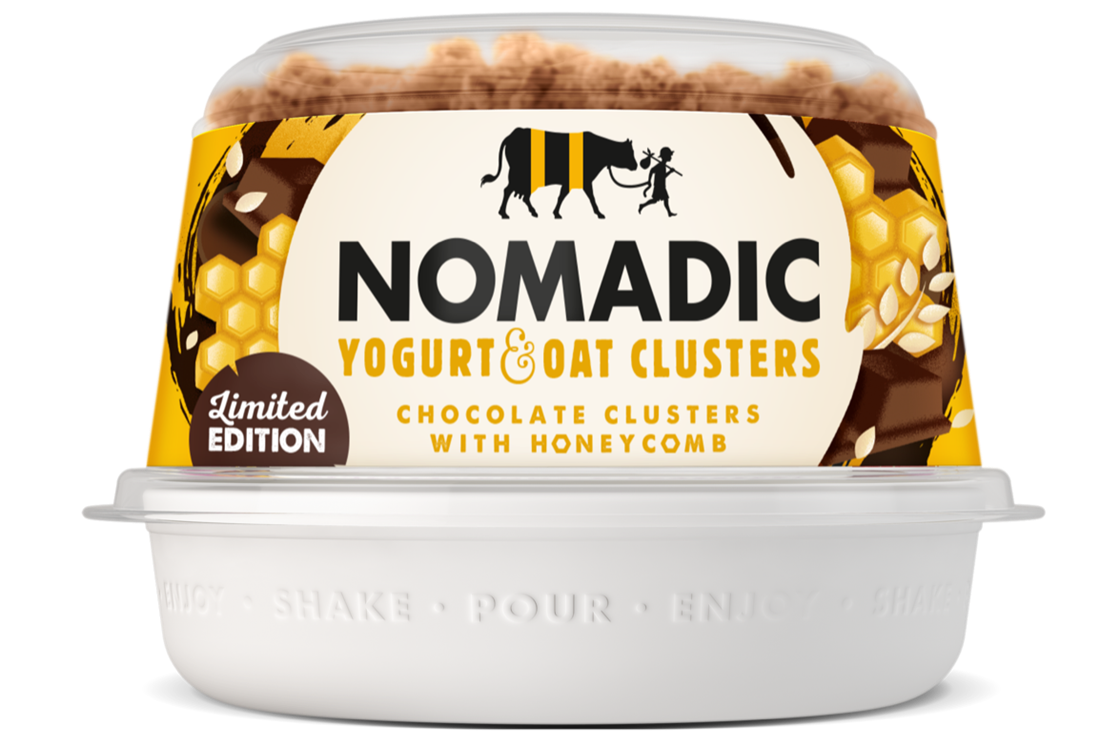 Nomadic expands range with new yoghurt and oat cluster lines News