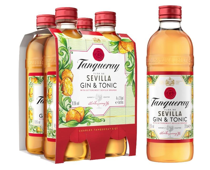 Tanqueray adds premixed gin & tonic duo in bottles News The Grocer