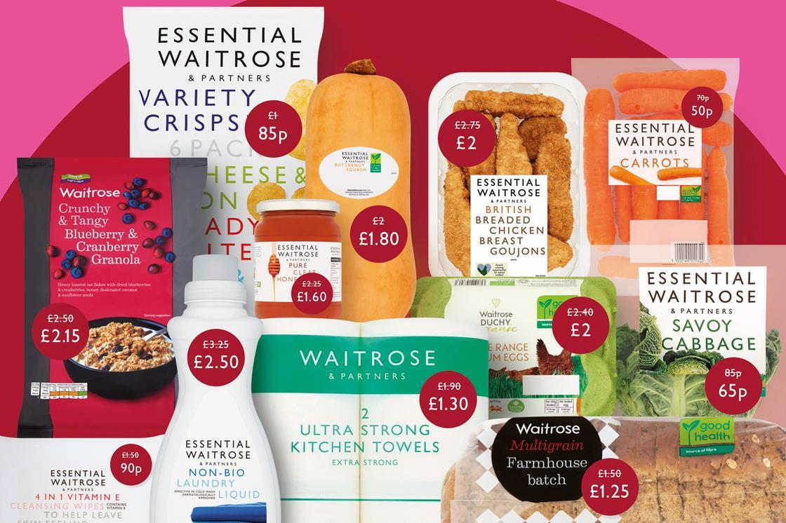 Waitrose continues price cuts with reduced own label lines News The
