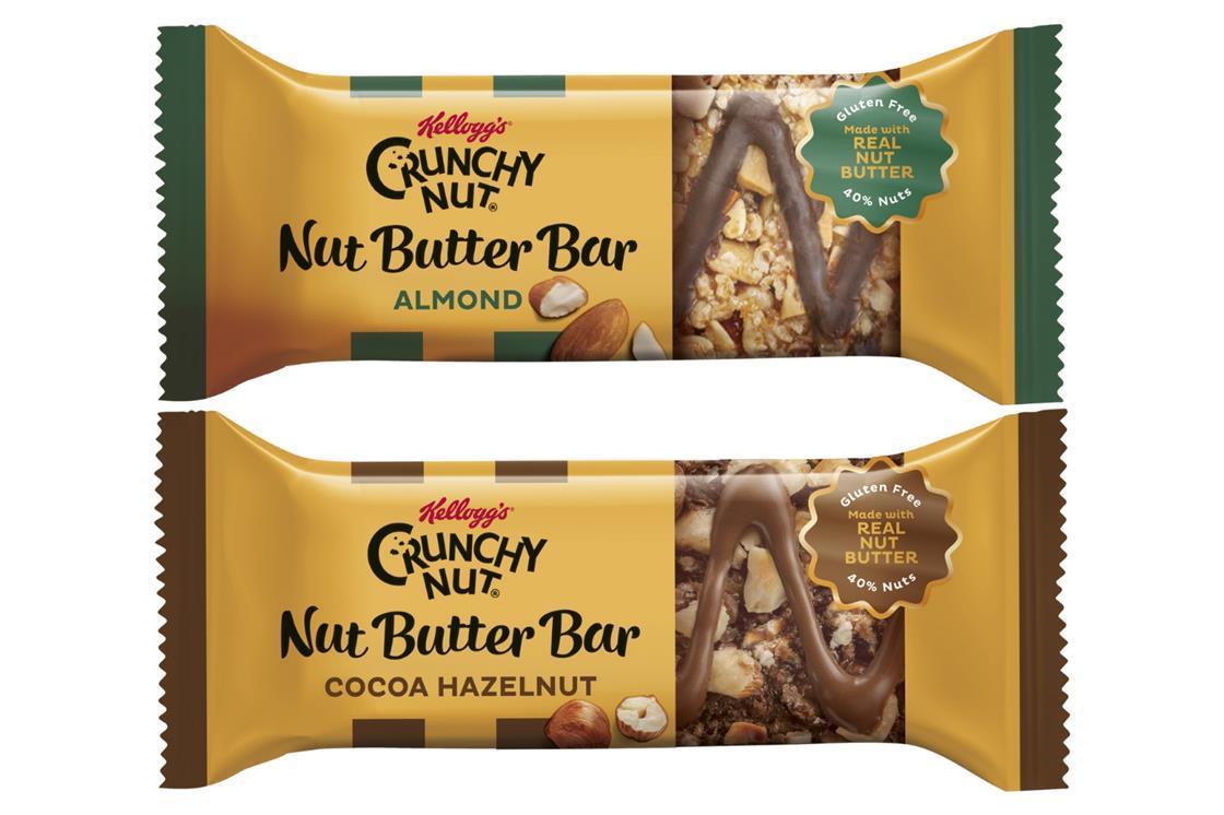 Kellogg’s expands Crunchy Nut with nut butter snack bar duo News The Grocer
