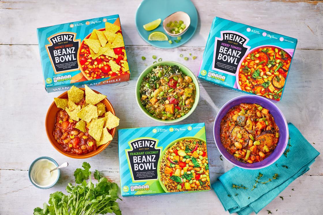 Heinz expands Beanz brand into frozen ready meals with bowls trio