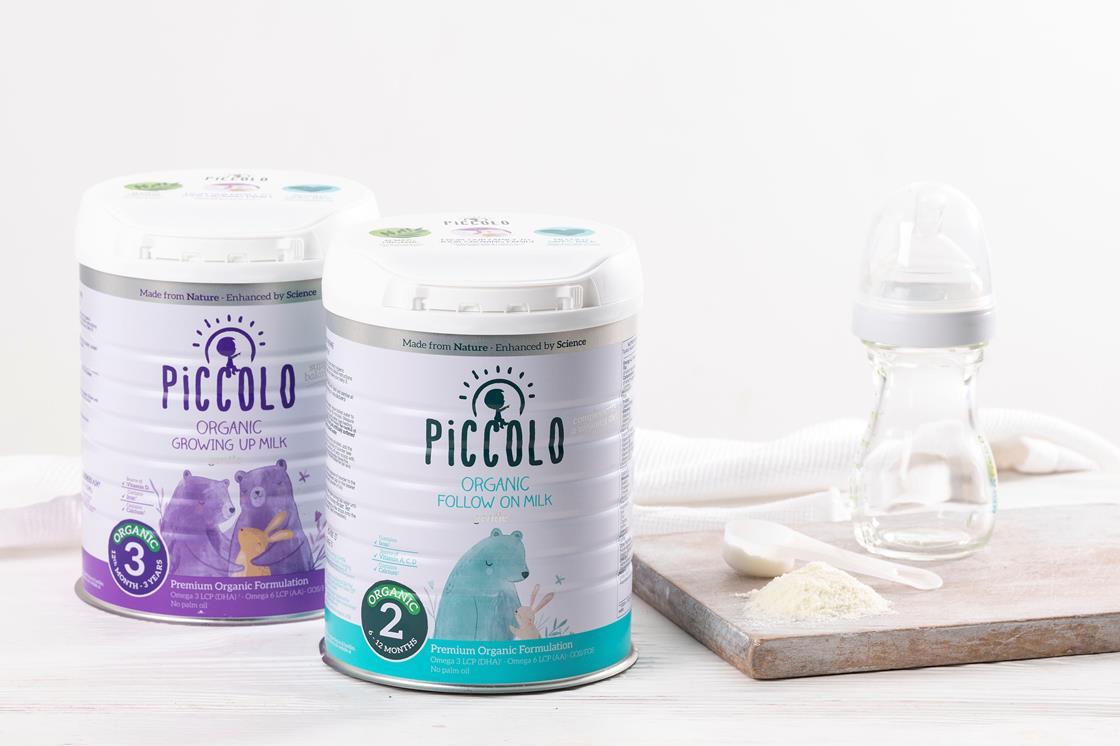 Piccolo moves into baby formula with ‘truly organic’ milks News The