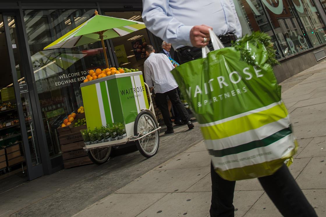 waitrose carrier bag