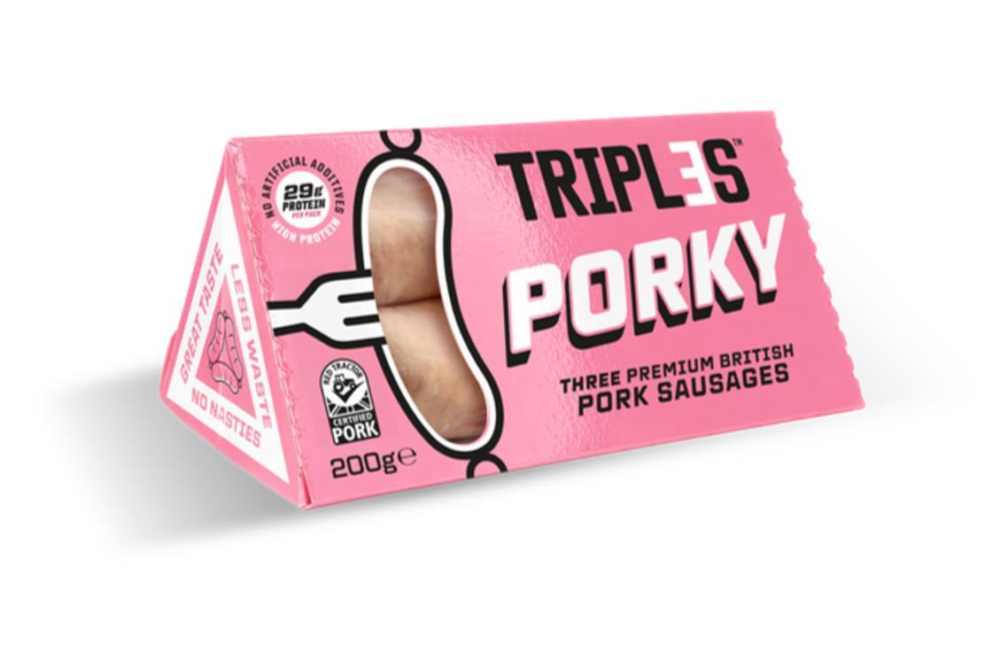 Sausage brand Triples launches ‘Porky’ sausages | The Grocer