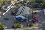 Billinghay Food Store drone shot