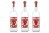 ROSALUNA MEZCAL-THREE BOTTLES-WHITE BACKGROUND