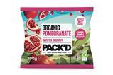 organic pomegranate pack'd
