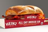 Heinz all day brekkie sub