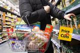 Morrisons supermarket aisle shopper basket trolley price cuts promo discount (2)
