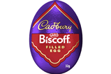 Cadbury Biscoff filled egg