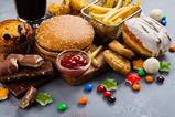 burger cake sweets junk food obesity