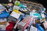 Illicit cigarettes discovered by PML - credit to PML