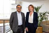 L-R Dawood Pervez, Katie Secretan