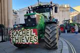 rachel reeves budget farming protest