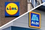 Aldi and Lidl stores together