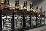 Jack Daniels bottles on shelf