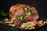 M&S Boneless Lamb Leg With Spinach Feta & Herb Stuffing