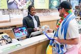 Euros and dollers now available in cash over the counter in Waitrose stores