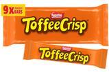 Toffee crisp 9 pack
