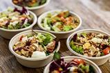 healthy food organic salad lunch