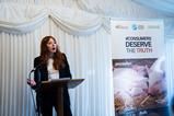 Diane Morgan CIWF event Animals Farmed_ Misinformation and Honest Labelling_99125