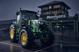 Tractor outside a Morrisons