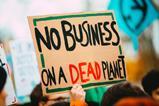 Climate change protest