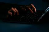 dark typing unsplash