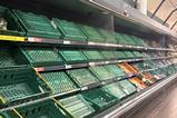 strawberry shortages in Tesco