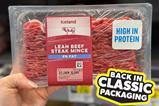 iceland mince packaging