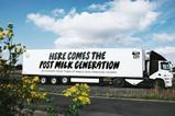 Oalty EV lorry post milk generation