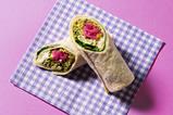 Greencore Co-op Pine nut And Spinach Falafel Wrap