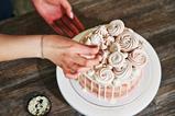baking cake