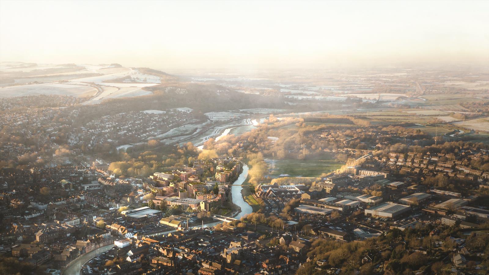 2. Aerial view of the Phoenix (Human Nature with Periscope)