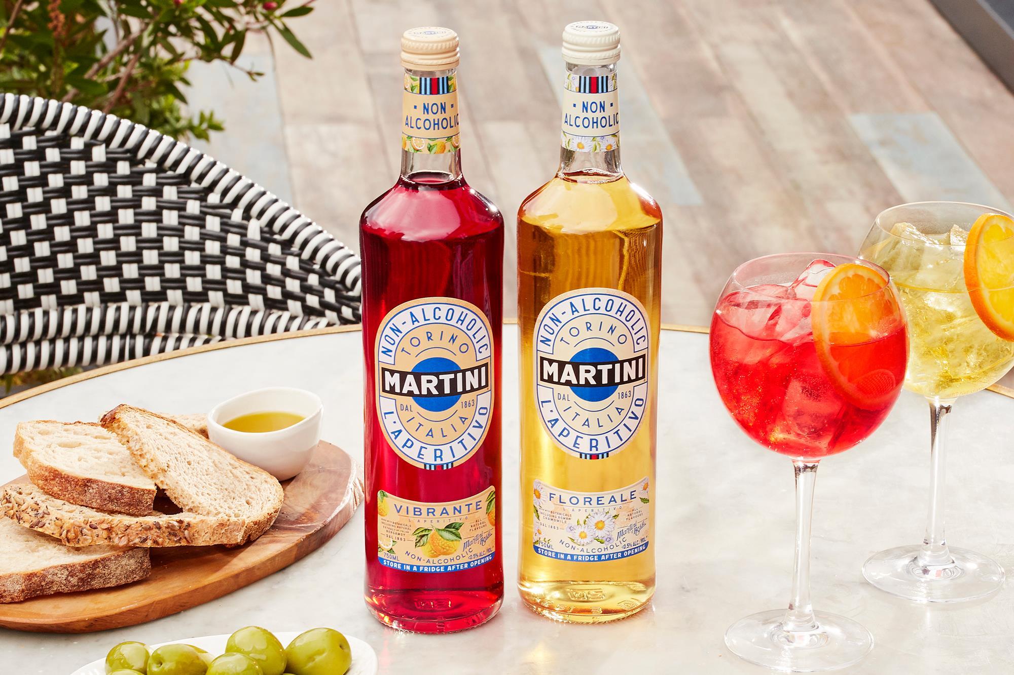 Bacardi adds pair of Martini nonalcoholic aperitivostyle drinks