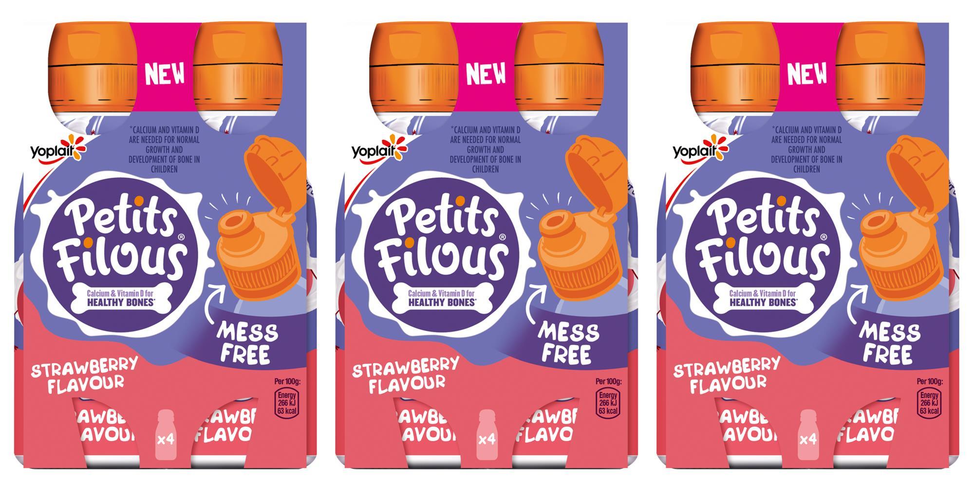 Petits Filous launches drinkable yoghurts with sports cap News The