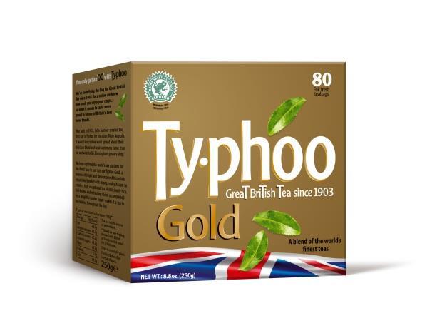 Typhoo Launches Gold For Premium Tea Lovers News The Grocer