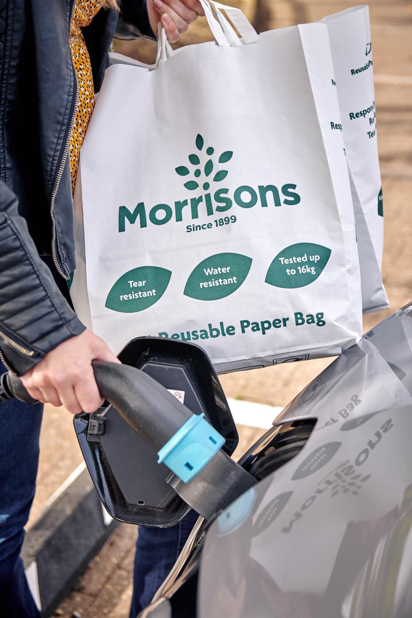 Morrisons plans nationwide network of electric car charge points at