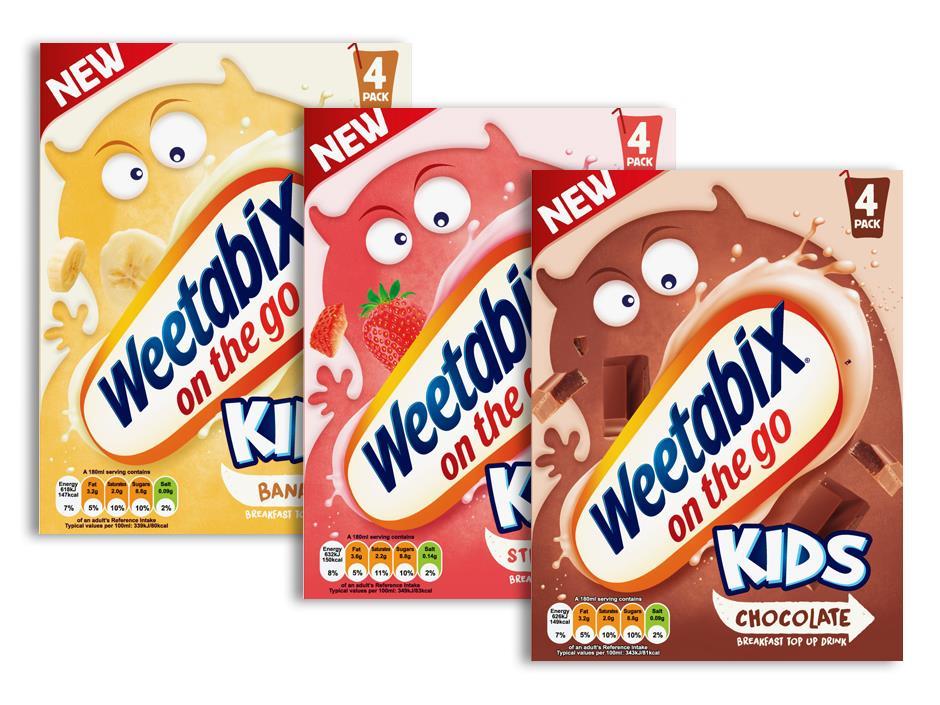 Weetabix adds trio of On The Go drinks for kids News The Grocer