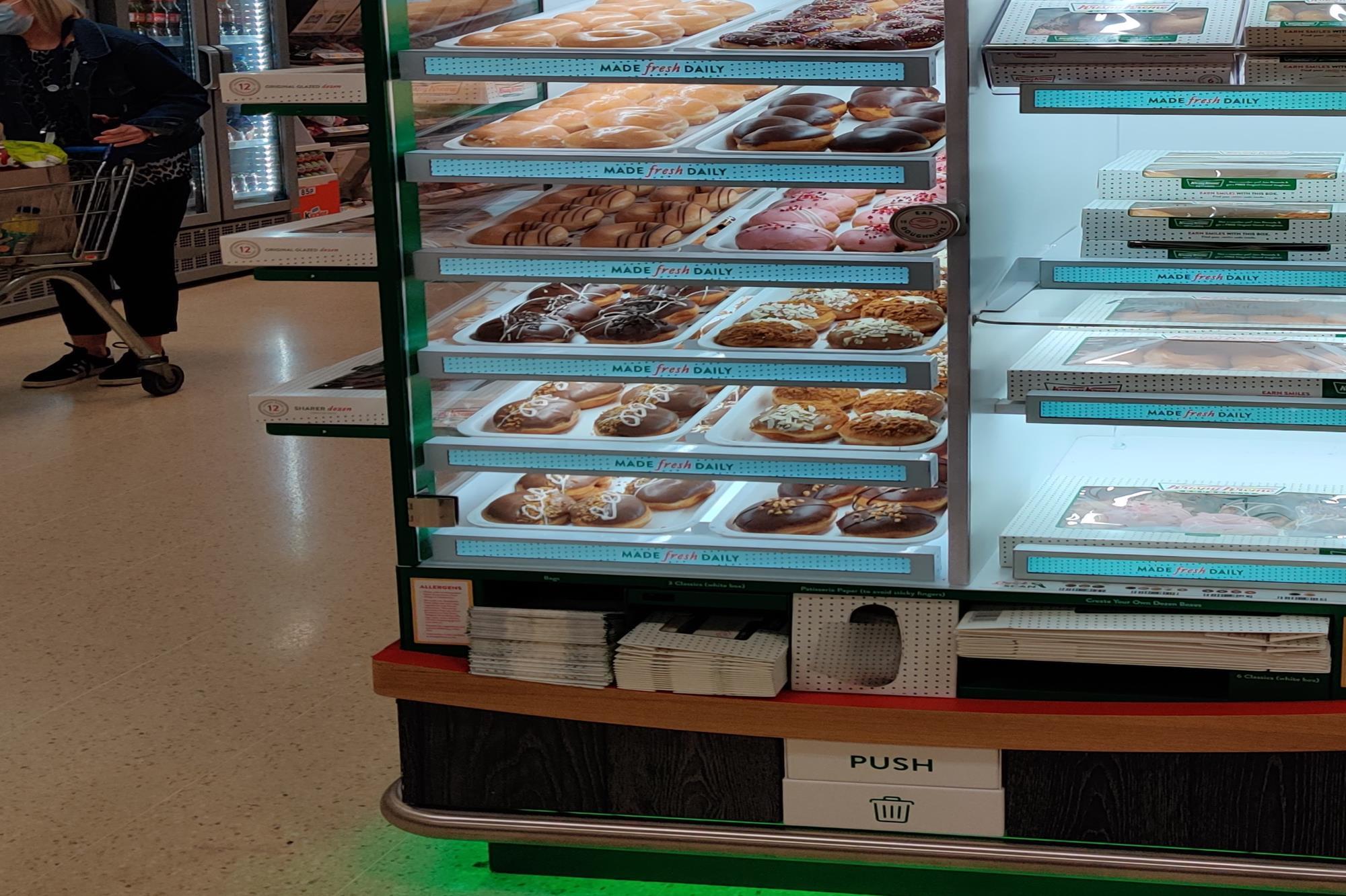 Tesco increases rollout of Krispy Kreme digital display News