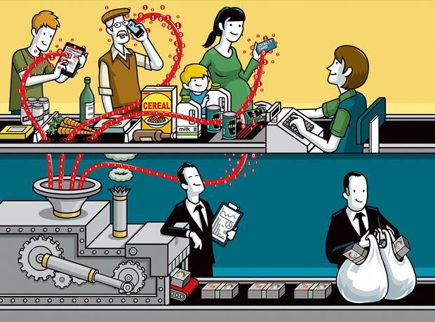 Big Data Cartoon