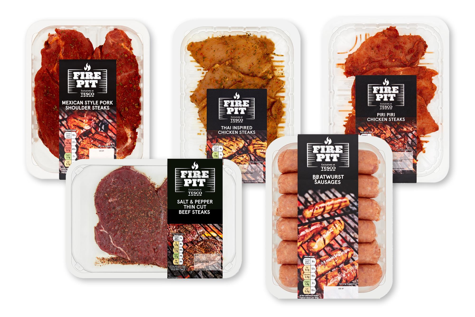 Tesco launches barbecuefocused Fire Pit meat range News The Grocer